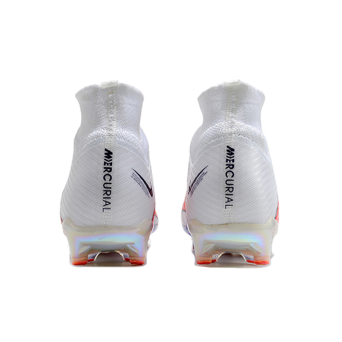 Air Zoom Mercurial Superfly IX Elite AG High Soccer Shoes-White/Red-8313904