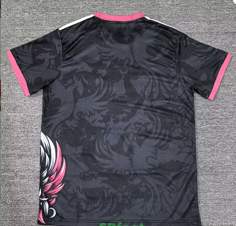 24-25 LIV Black Special Edition Fans Training shirts *粉袖边
