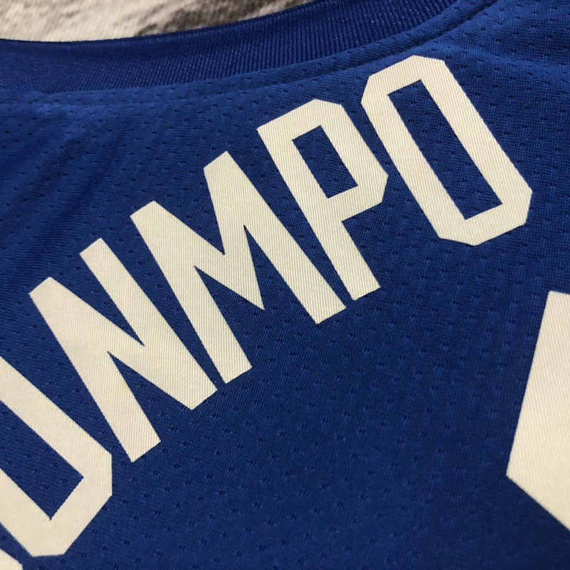 22-23 BUCKS ANTETOKOUNMPO #34 Blue City Edition...