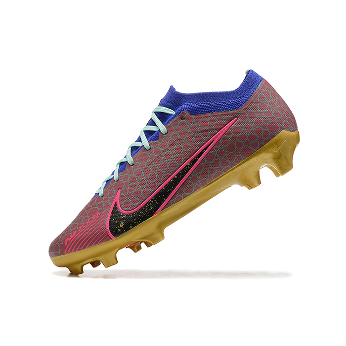 Air Zoom Mercurial Vapor XV Elite FG Bonded Pack Soccer Shoes-Wine Red/Blue-388172