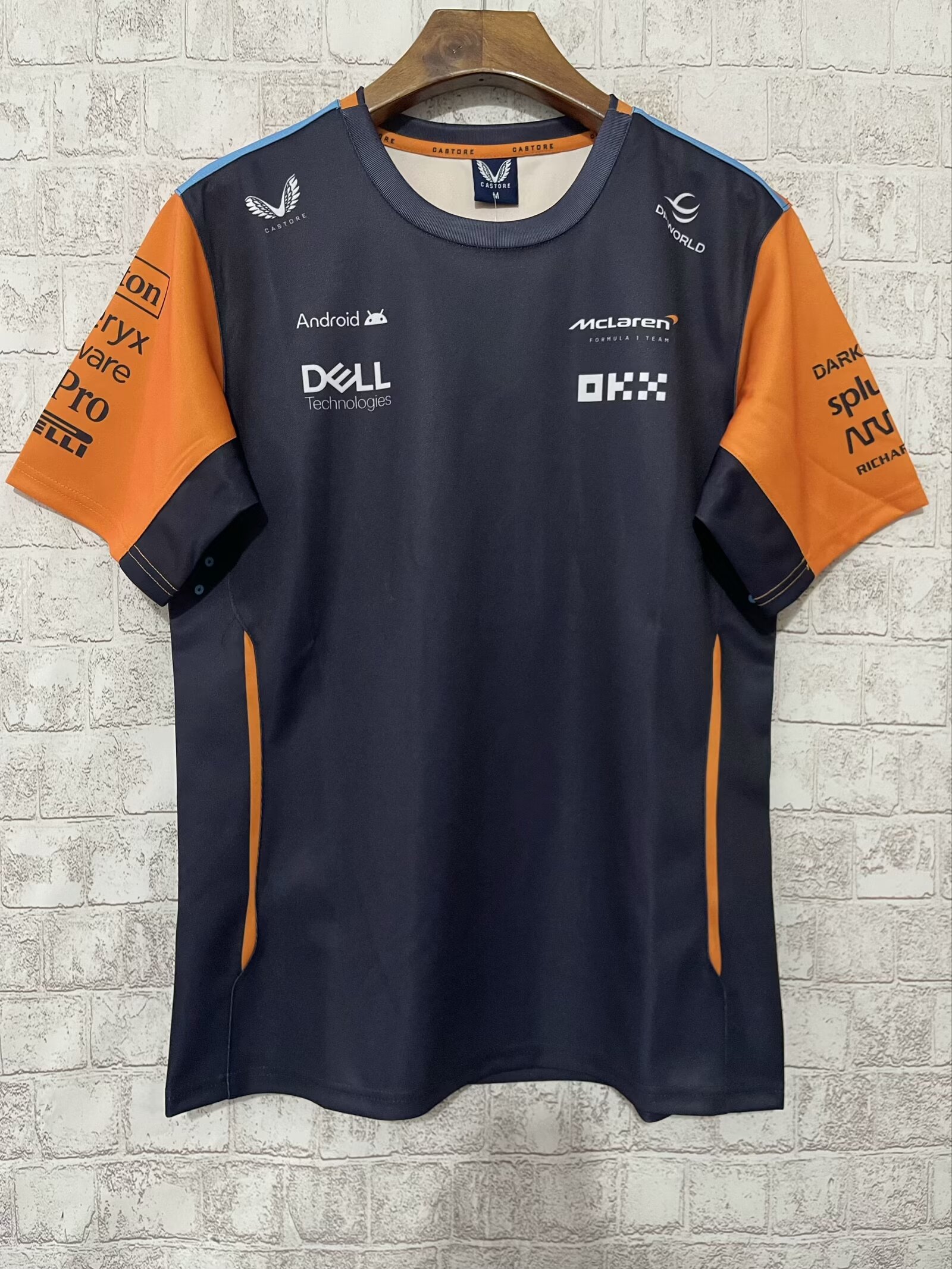 2024 F1 McLaren New Pattern Short Sleeve Racing Suit