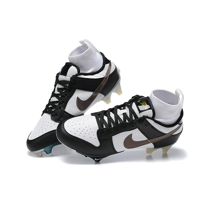 VaPOr Ede Dunk Panda Soccer Shoes-White/Black-6126736