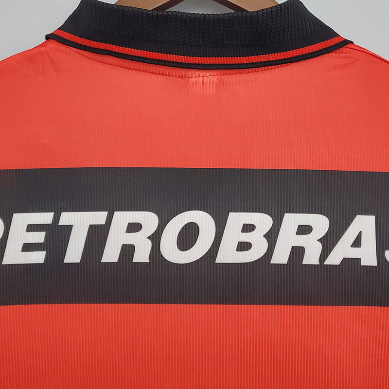 1999 Flamengo Home Retro Soccer Jersey