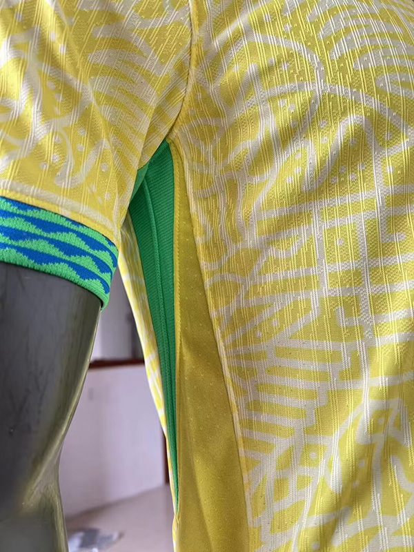 2024 Brazil Home Player Version Soccer Jersey