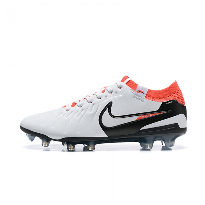 Tiempo Legend 10 Elite FG Soccer Shoes-White/Black-5812832