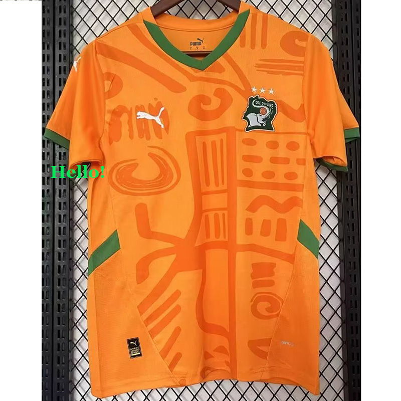 24-25 Ivory Coast Concept  Edition Home Fans Soccer Jersey