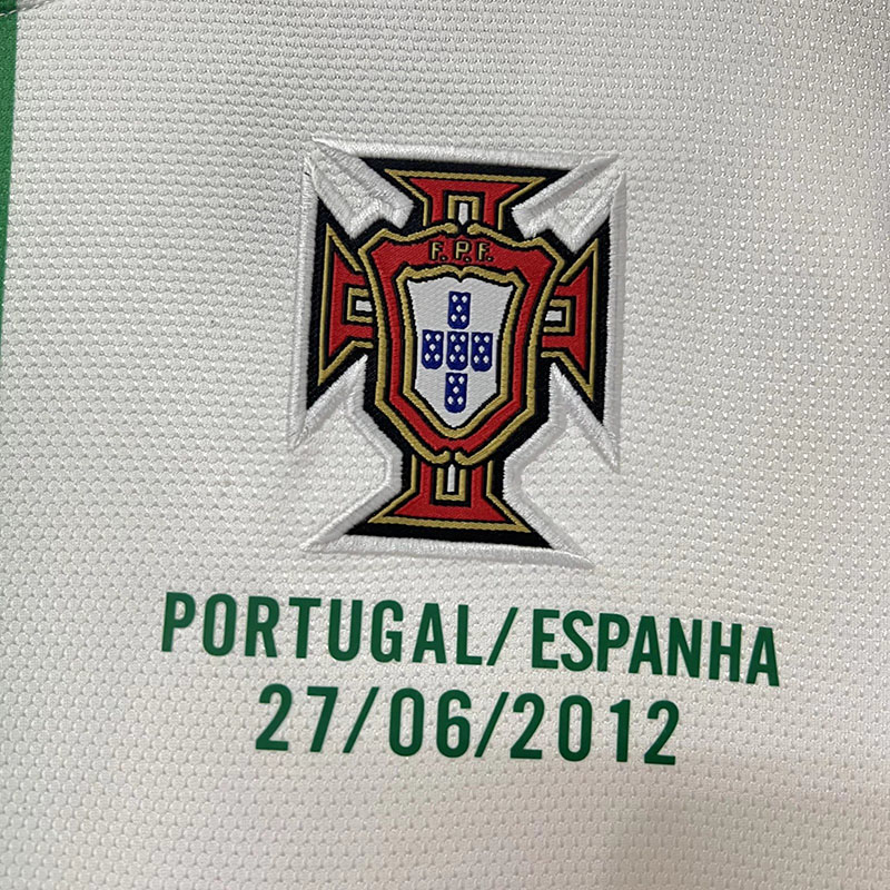 2012 Portugal Away Retro Soccer Jersey