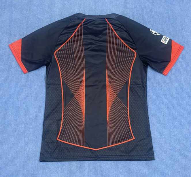 25-26 BAR Special Edition Black Red Fans Training Shirts