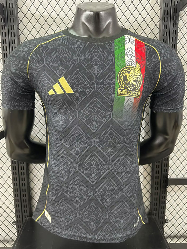 25-26 Mexico Black Special Edition Player Version Soccer Jersey