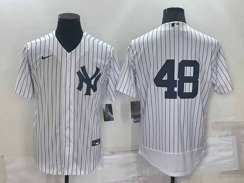 2022 Men's New York Yankees 48 white MLB Jersey
