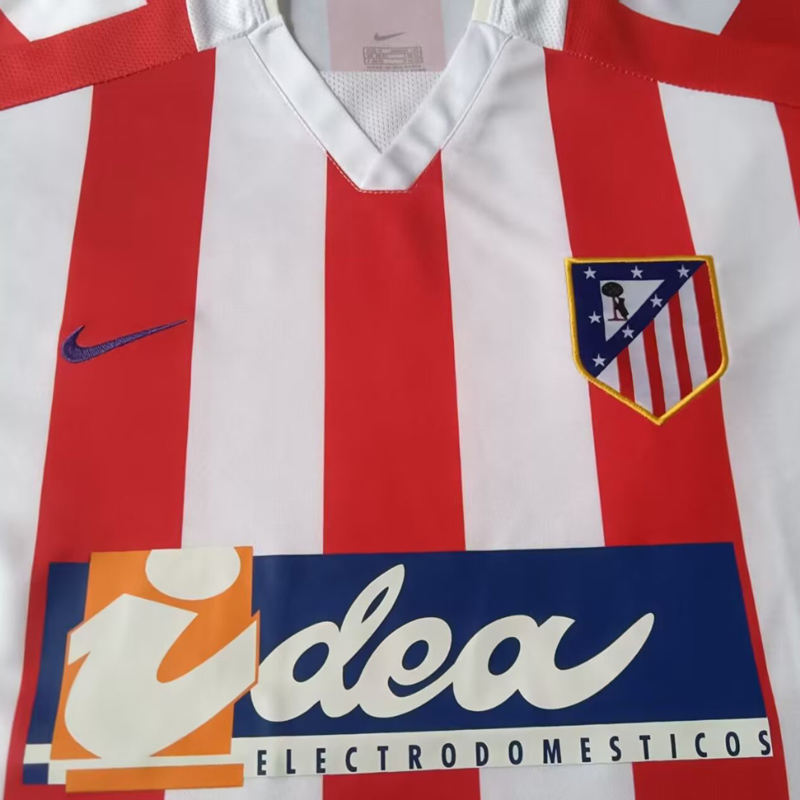 2002-2003 ATM Home Retro Soccer Jersey (带章)