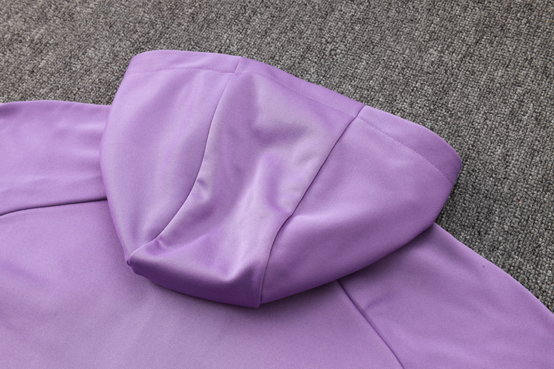 24-25 RMA Purple Hoodie Jacket Tracksuit #F569