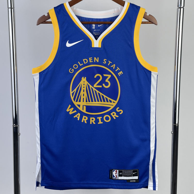 22-23 WARRIORS GREEN #23 Blue Top Quality Hot P...