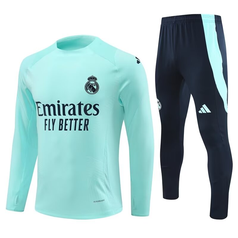 24/25  RMA  Training Lake Blue  Player 1:1 Quality Training Jersey