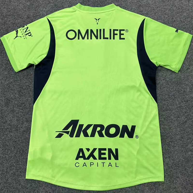 24-25 Chivas Fluorescent Green Goalkeeper Soccer Jersey
