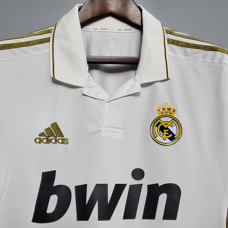 2011-2012 RMA Home Long Sleeve Retro Soccer Jer...