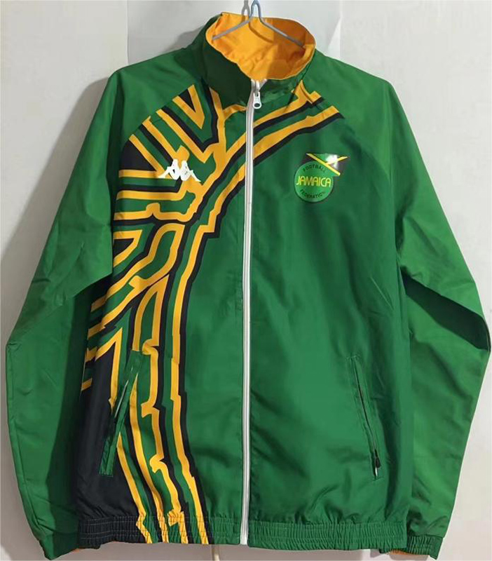 2023 JAMAICA Yellow & Green Double Sided Windbr...