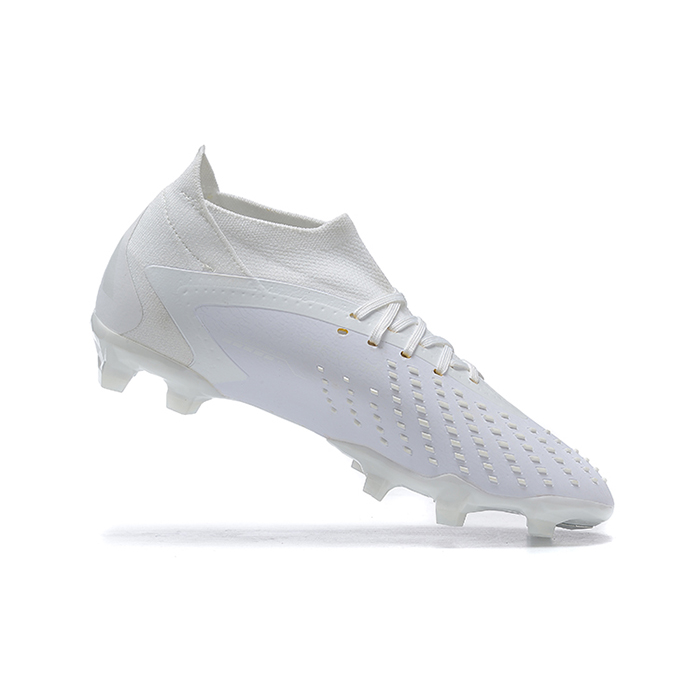 PREDATOR ACCURACY+ FG BOOTS Soccer Shoes-All White-4150426