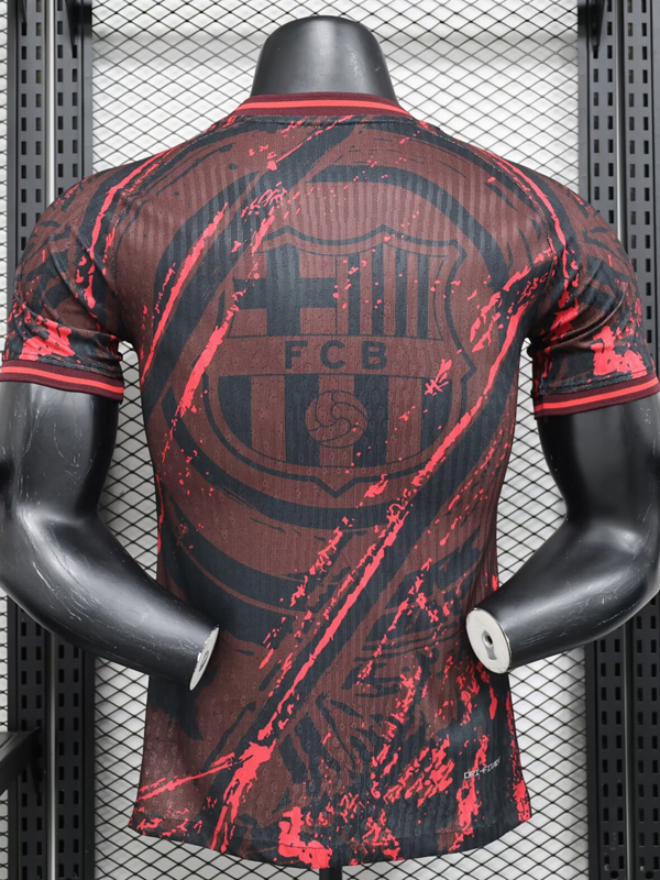 24-25 BAR Red Special Edition Player Version Soccer Jersey