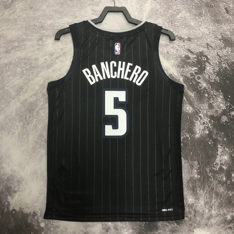 22-23 Magic BANCHERO #5 Black Top Quality Hot P...