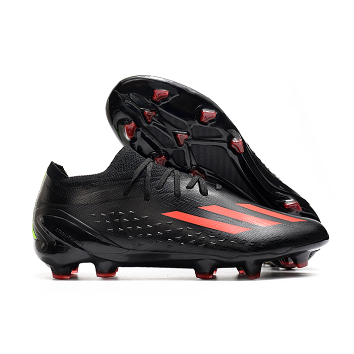 X Speedportal .1 2022 World Cup Boots FG Soccer Shoes-Black/Red-4279090