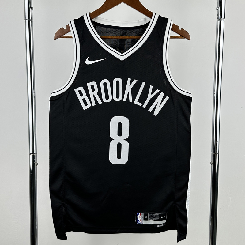 22-23 Nets CUI #8 Black Top Quality Hot Pressing NBA Jersey
