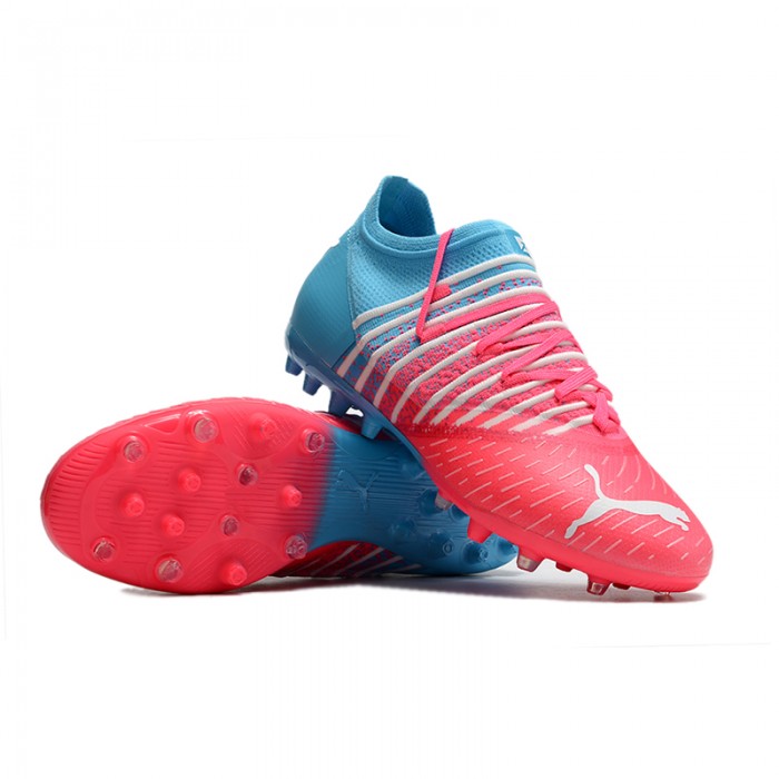 Neymar Future Z 1.3 Teazer FG Soccer Shoes-Red/Blue-7207483