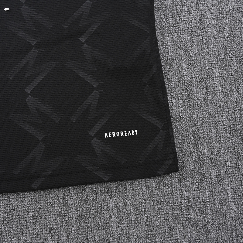 25-26 Man Utd Black Polo Short Sleeve