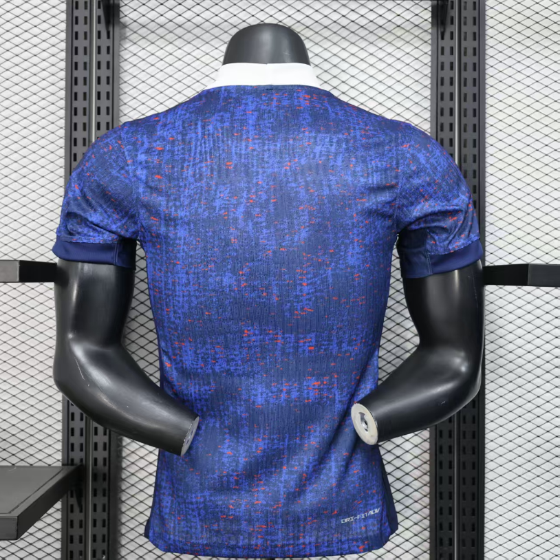 25-26 France W Royal Blue Player Version Soccer Jersey