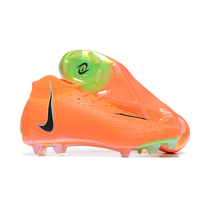 PHANTOM LUNA ELITE FG High Soccer Shoes-Orange/Black-7274815