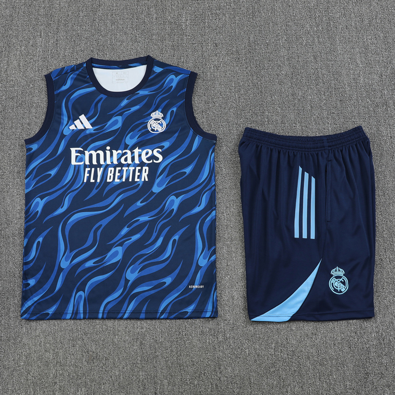 25-26 RMA Blue Tank top and shorts suit