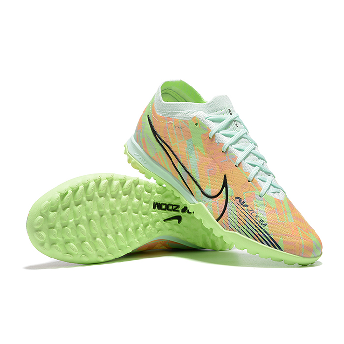 Air Zoom Mercurial Vapor XV Elite TF Soccer Shoes-Green/Yellow-8497557