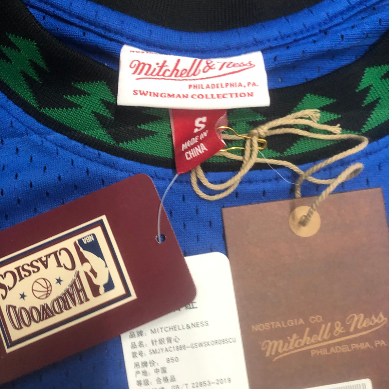 2003-04 Timberwolves GARNETT #21 Blue Retro Top...