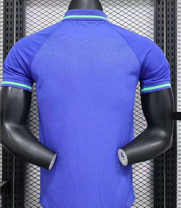 24-25 Brazil Blue Special Edition Player Version Soccer Jersey *有领