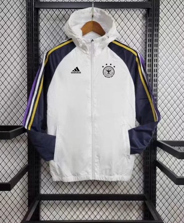 24-25 Germany white Windbreaker