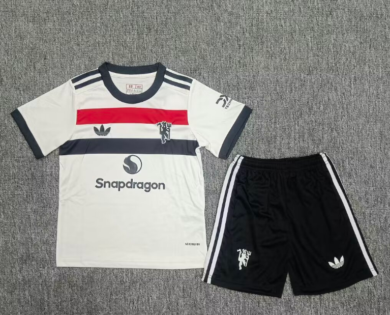 24-25 Man Utd Third Kids Soccer Jersey