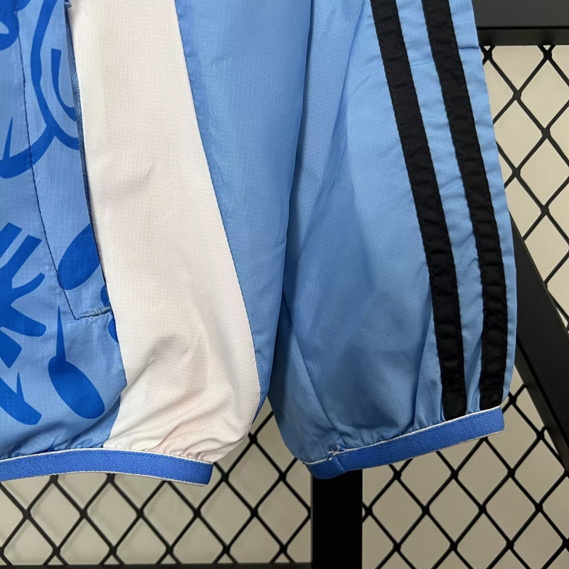 24-25 RMA Blue & khaki Double Sided Windbreaker (双面风衣)