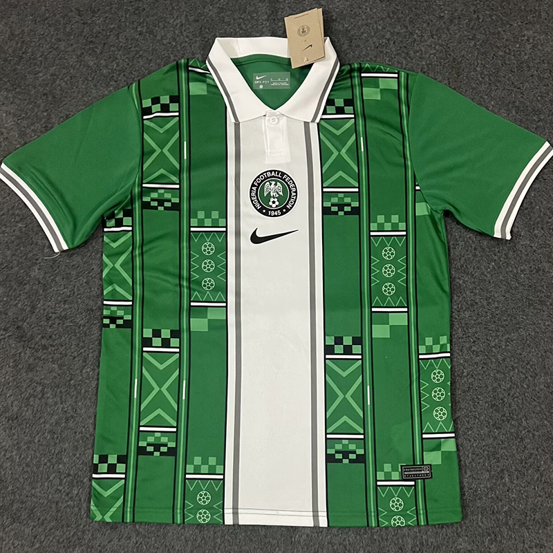 2024 Nigeria Green Special Edition Fans Soccer ...