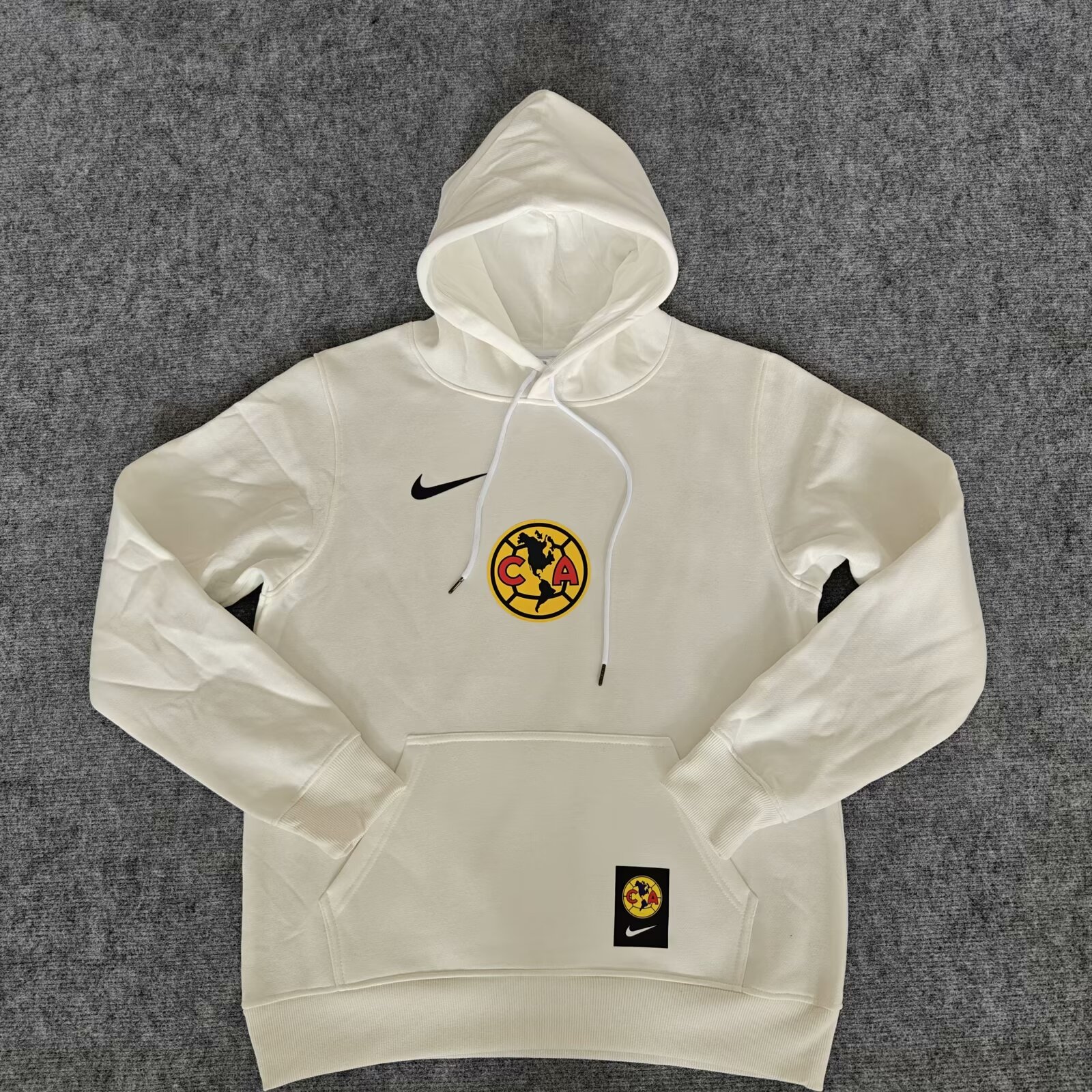 24-25 Club America White Hoody 白色(加绒)