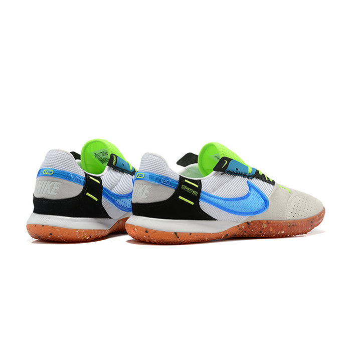 Streetgato Soccer Shoes-White/Blue-1094081