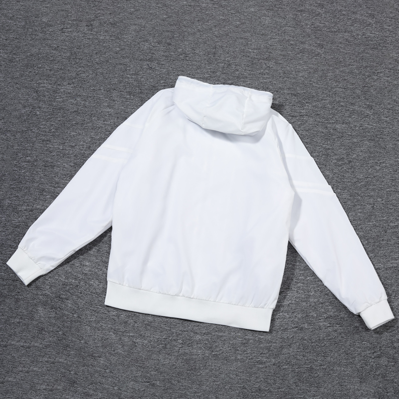 24-25 England White Windbreaker