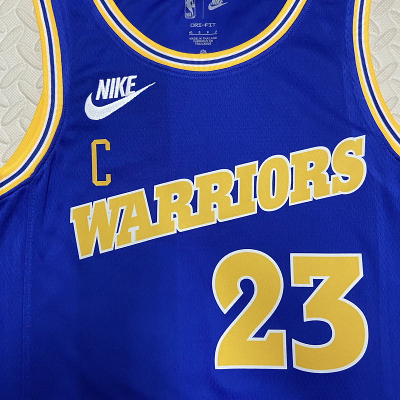 22-23 WARRIORS GREEN #23 Blue Top Quality Hot P...