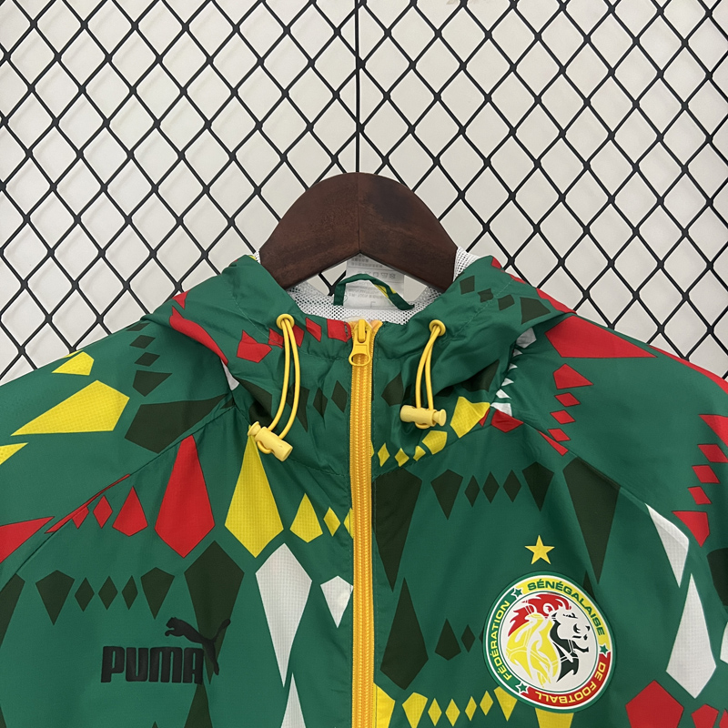 2024 Senegal Green Windbreaker