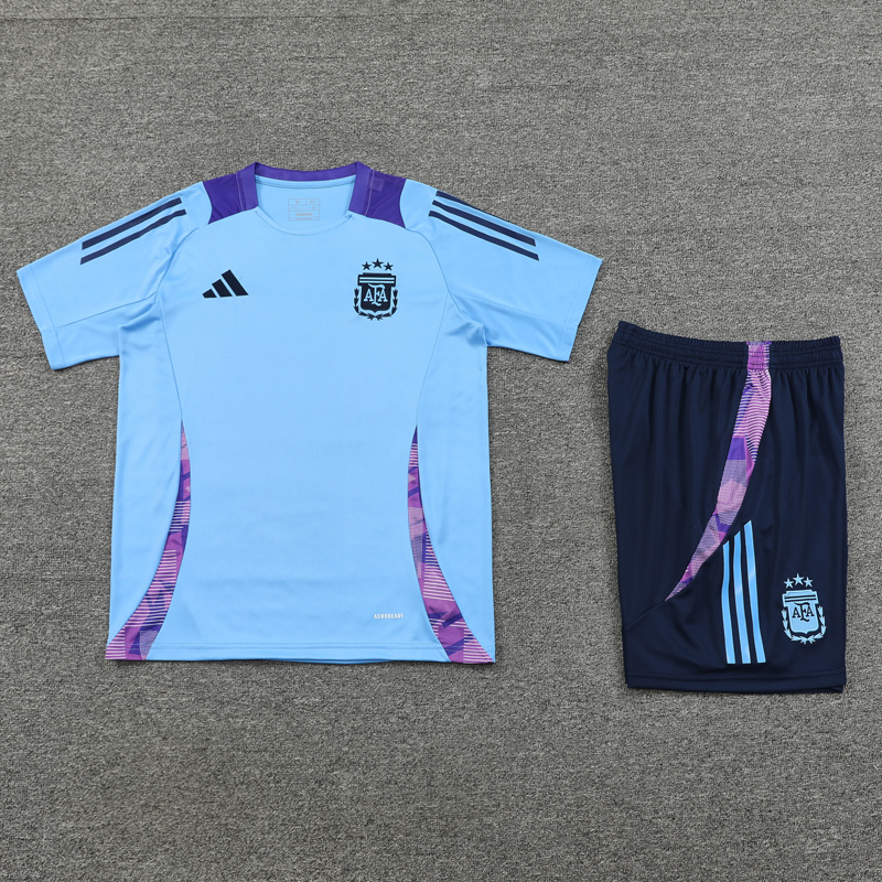 24-25 Argentina Light blue Training Short Suit