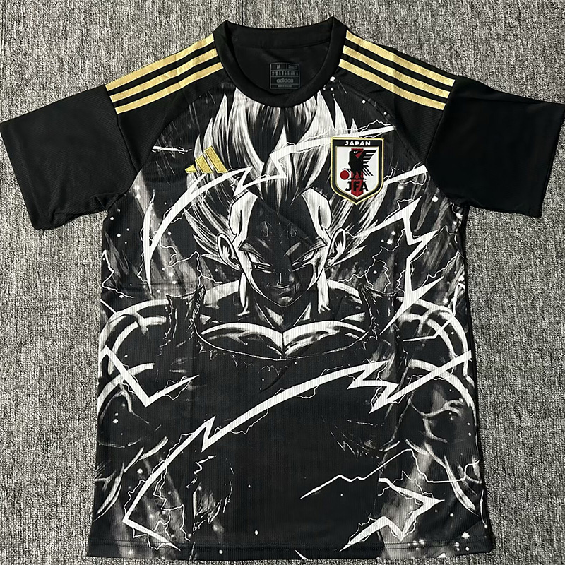 25-26 Japan Black Special Edition Fans Soccer Jersey *金边赛亚