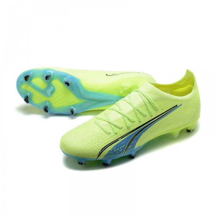 2022 World Cup Ultra Ultimate FG Soccer Shoes-Green/Blue-537587