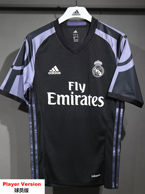 2016-2017 RMA Away Player Version 球员 Retro Soccer Jersey