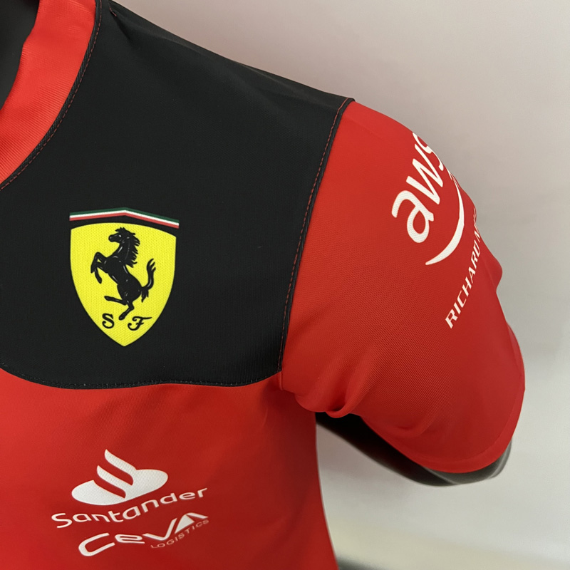 2023 F1 Formula One Ferrari #16 Red Racing Suit...