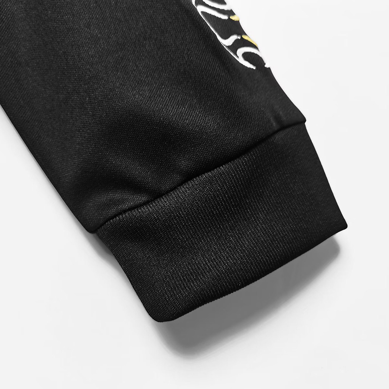 2006-2007 RMA Black Long Sleeve Retro Soccer Je...