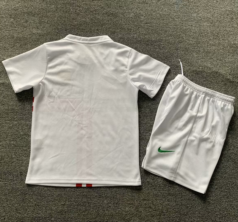 2012 Portugal Away Kids Retro Soccer Jersey